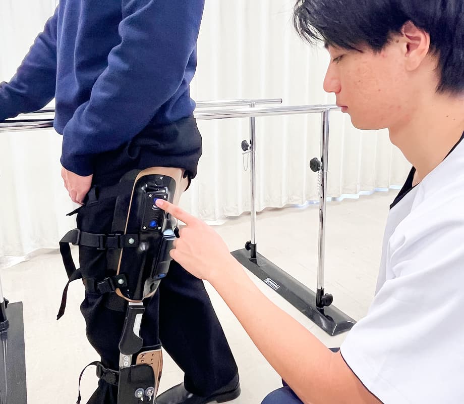 理学療法学専攻の様子